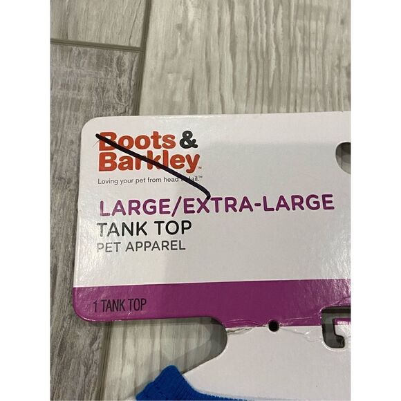 Boots & Barkley dog shirt tank top size L/XL - Picture 5 of 7